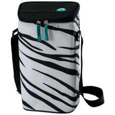 Сумка-термос IGLOO 2 Bottle Wine Tote 16, 2л, зебра и белый [00157757]
