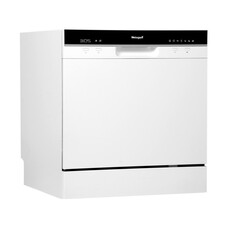 Посудомоечная машина WEISSGAUFF TDW 4006 D, компактная, настольная, 55см, загрузка 8 комплектов, белая [425987]