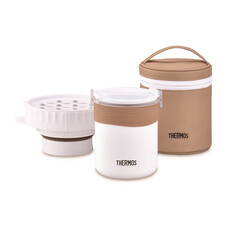 Термос Thermos JBS-360, 0.36л, бежевый/ белый [135223]