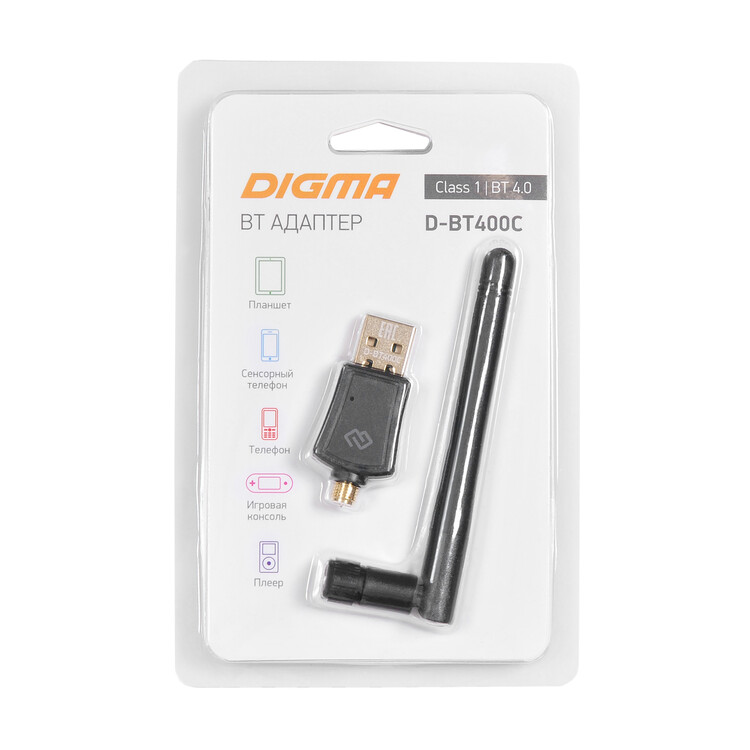 Digma usb адаптер. Bluetooth адаптер Digma bt502