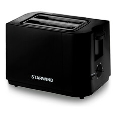 Тостер STARWIND ST2103, черный/черный