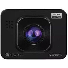 Видеорегистратор NAVITEL R250 DUAL DVR, черный