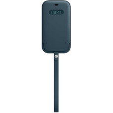 Чехол (футляр) Apple Leather Sleeve with MagSafe, для Apple iPhone 12/12 Pro, синий балтийский [mhyd3ze/a]