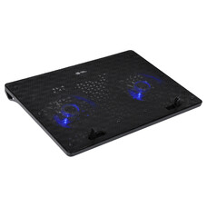 Подставка для ноутбука Digma D-NCP156-2, 15.6", 360х260х27 мм, 2хUSB, вентиляторы 2 х 120 мм, 650г, черный
