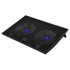 Подставка для ноутбука Digma D-NCP170-2H, 17", 390х270х25 мм, 2хUSB, вентиляторы 2 х 160 мм, 700г, черный
