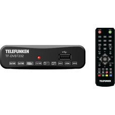 Ресивер DVB-T2 TELEFUNKEN TF-DVBT232, черный