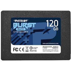 SSD накопитель PATRIOT Burst Elite PBE120GS25SSDR 120ГБ, 2.5", SATA III