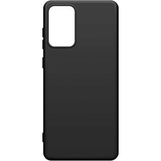 Чехол (клип-кейс) BORASCO Microfiber Case, для Samsung Galaxy A72, черный [39825]
