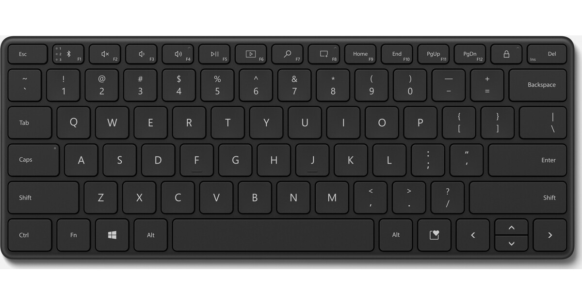 Designer compact keyboard