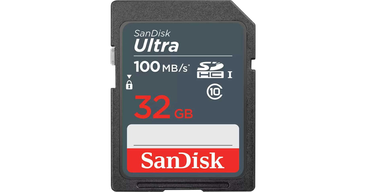 Карта памяти sandisk ultra sdhc 16gb uhs i u1 class10 sdsdunc 016g gn6in