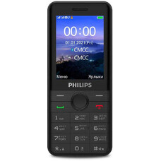Сотовый телефон PHILIPS Xenium E172, черный