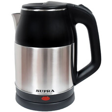 Чайник электрический SUPRA KES-1844S, 1500Вт, черный и нержавеющая сталь