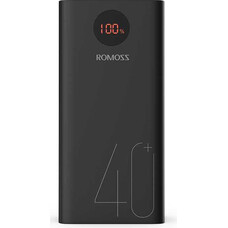 Внешний аккумулятор (Power Bank) Romoss PEA40, 40000мAч, черный