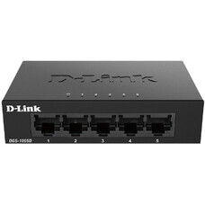 Коммутатор D-Link DGS-1005D/J2A, неуправляемый