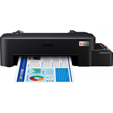 Принтер струйный Epson L121 цветной, цвет черный [c11cd76414]