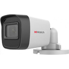 Камера видеонаблюдения аналоговая HIWATCH DS-T500 (С) (3.6 mm), 1944р, 3.6 мм, белый