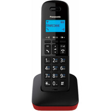 Радиотелефон Panasonic KX-TGB610RUR, красный и черный