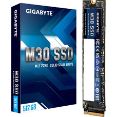 SSD накопитель GIGABYTE M30 GP-GM30512G-G 512ГБ, M.2 2280, PCI-E 3.0 x4, NVMe, M.2