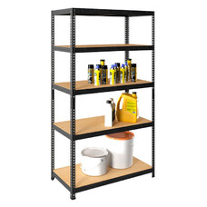 Стеллаж ПРАКТИК SBL 180KD металл, 1803x900x400мм антрацит [s24499373309]