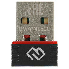 Сетевой адаптер Wi-Fi Digma DWA-N150C USB 2.0