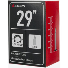 Камера велосипедная STERN CTUBE-29S, 29", 1.75/2.125, шредер, черный [s21estbc013-bb]