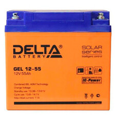 Аккумуляторная батарея для ИБП Delta GEL 12-55 12В, 55Ач