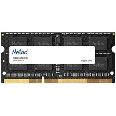 Оперативная память NETAC Basic NTBSD3N16SP-04 DDR3L - 4ГБ 1600, для ноутбуков (SO-DIMM), Ret