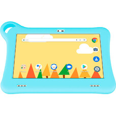 Планшет Alcatel Tkee Mini 2 9317G MT8167D (1.3) 4C RAM1Gb ROM32Gb 7" TN 1024x600 Android 10.0 Go мятный/желтый 2Mpix 2Mpix BT WiFi Touch microSD 128Gb minUSB 2580mAh до 400hrs