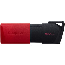 Флешка USB Kingston DataTraveler Exodia M 128ГБ, USB3.0, черный и черный [dtxm/128gb]