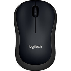 Мышь Logitech B220, оптическая, беспроводная, USB, черный [910-005553]