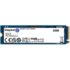 SSD накопитель Kingston NV2 SNV2S/250G 250ГБ, M.2 2280, PCI-E 4.0 x4, NVMe, M.2