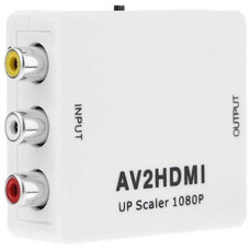 Адаптер аудио-видео PREMIER 5-985, 3хRCA (f) - HDMI (f) , ver 1.4, черный