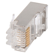 Коннектор ITK Generica (CS3-1C5EF-G) FTP кат.5e RJ45 прозрачный (упак.:1шт)