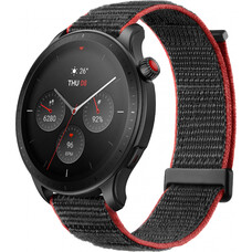 Смарт-часы AMAZFIT GTR 4 A2166, 1.43", серый / серый