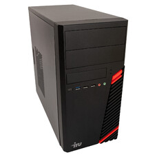 Компьютер iRU Home 320A3SM, AMD Athlon 3000G, DDR4 8ГБ, 240ГБ(SSD), AMD Radeon Vega 3, Free DOS, черный [1885374]
