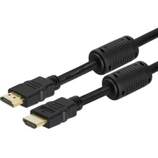 Кабель соединительный аудио-видео Premier 5-813 HDMI (m)/HDMI (m) 0.75м. феррит.кольца черный (5-813 0.75)