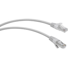Патч-корд WRLINE вилка RJ-45, вилка RJ-45, кат.5E, LSZH, 1.5м, серый [wr-pc-rj45-ftp-5e-1.5-gy]