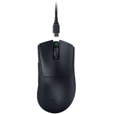 Мышь Razer DeathAdder V3 Pro, игровая, оптическая, беспроводная, USB, черный [rz01-04630100-r3g1]