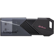 Флешка USB Kingston DataTraveler Exodia Onyx DTXON/64GB 64ГБ, USB3.2, черный