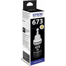 Картридж Epson T673BK, черный / C13T673198