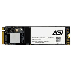SSD накопитель AGI AI198 AGI256G16AI198 256ГБ, M.2 2280, PCI-E 3.0 x4, NVMe, M.2