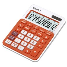 Калькулятор CASIO MS-20NC-RG-S-EC, 12-разрядный, оранжевый