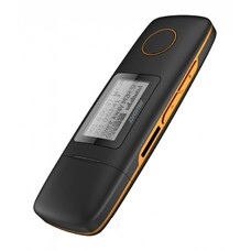 MP3 плеер DIGMA U3 flash 4ГБ черный/оранжевый