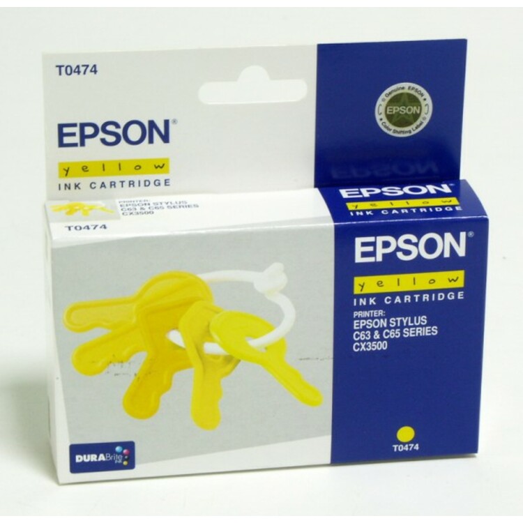 Желтые картриджи epson. Картридж Epson. Epson t0474. Картриджи для Epson c63. Epson Stylus c63.