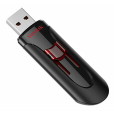 Флешка USB SANDISK Cruzer Glide 64Гб, USB3.0, черный [sdcz600-064g-g35]