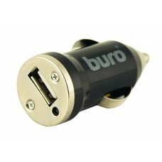 Автомобильное зарядное устройство Buro TJ-084, USB, 5Вт, 1A, черный