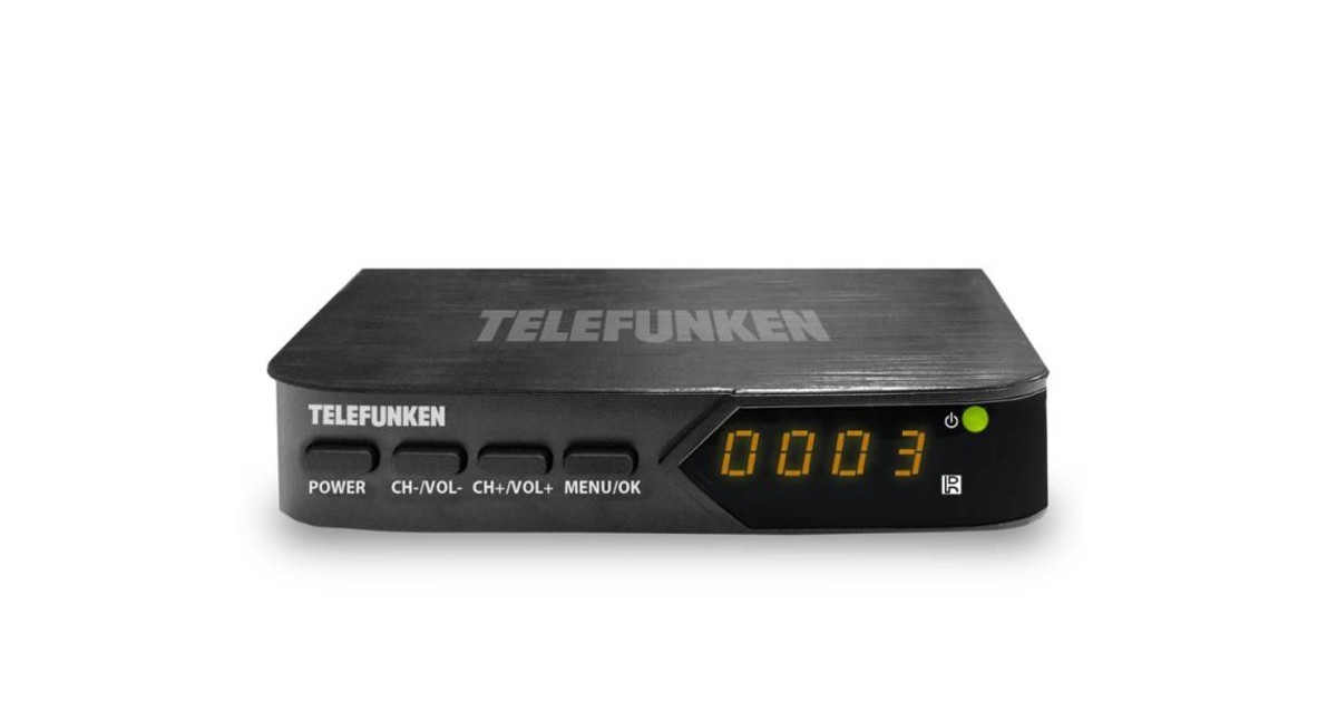 Telefunken цифровое телевидение. Ресивер DVB-t2 Telefunken TF-dvbt232. Приставка телевизионная Телефункен 211.