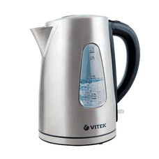 Чайник электрический VITEK VT-7007, 2200Вт, серебристый