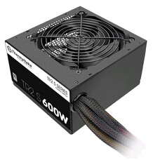 Блок питания Thermaltake TR2 S, 600Вт, 120мм, черный, retail [ps-trs-0600npcweu-2]