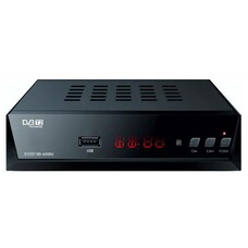 Ресивер DVB-T2 СИГНАЛ Эфир HD-600RU, черный